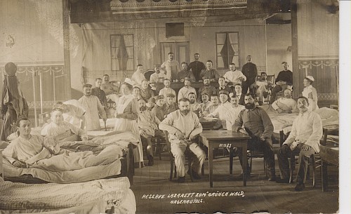 Un hôpital militaire