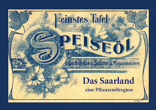 Einladung in die Pflanzenölregion Saarland.