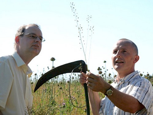 Patric Bies und Jörg Hector, Bliesgau Ölmühle
